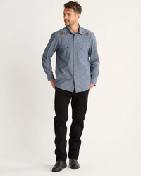 Pendleton Mens Gambler Chambray Shirt