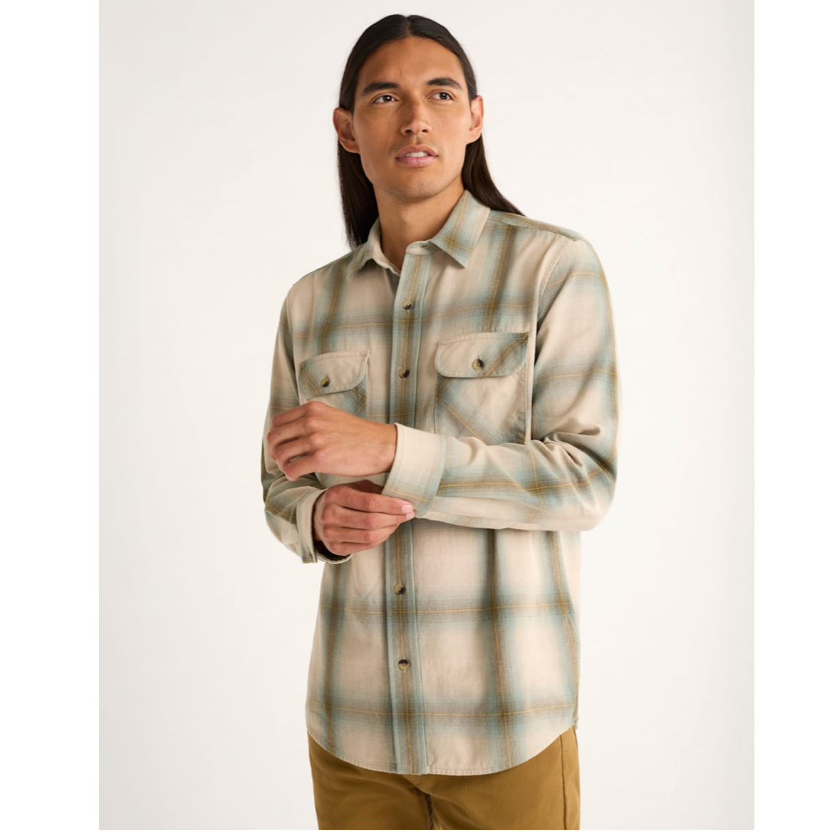 Pendleton Mens Beach Shack Long Sleeve Shirt