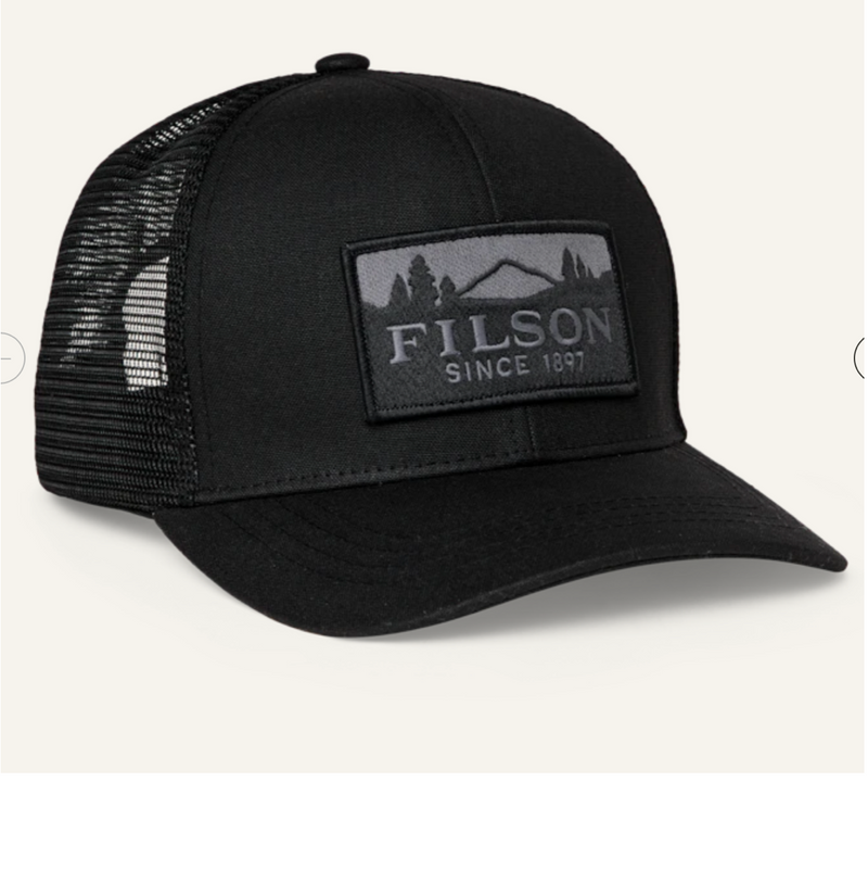 Filson Mesh Logger Cap - Black