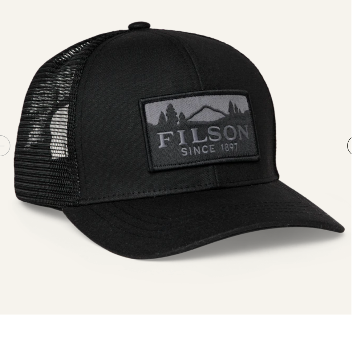 Filson Scenic Waxed Logger Mesh Cap