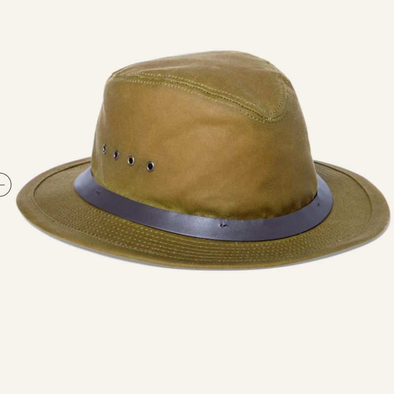 Filson Tin Packer Hat - Dark Tan