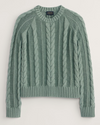 Pendleton Womens Cotton Cable Sweater