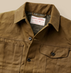 Filson Mens Short Lined Tin Cloth Cruiser Jacket