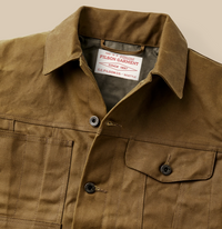 Filson Mens Short Lined Tin Cloth Cruiser Jacket - Bob's Outdoor
