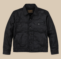 Filson Mens Short Lined Tin Cloth Cruiser Jacket