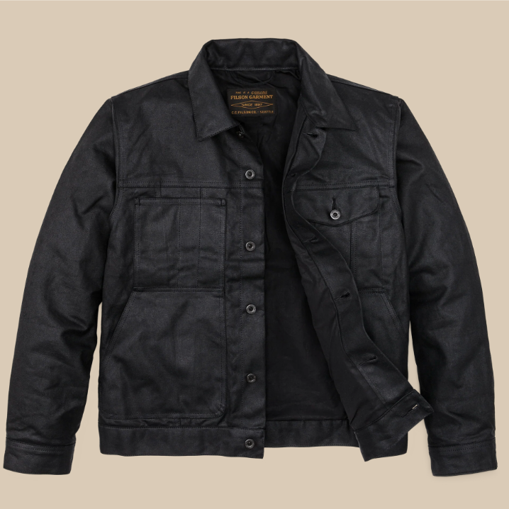 Filson Mens Short Lined Tin Cloth Cruiser Jacket – Bob's Outdoor