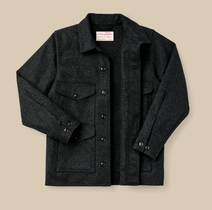 Filson Mens Wool Mackinaw Cruiser Jacket - Bob's Outdoor