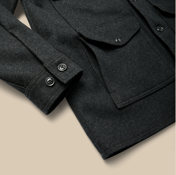 Filson Mens Wool Mackinaw Cruiser Jacket - Bob's Outdoor