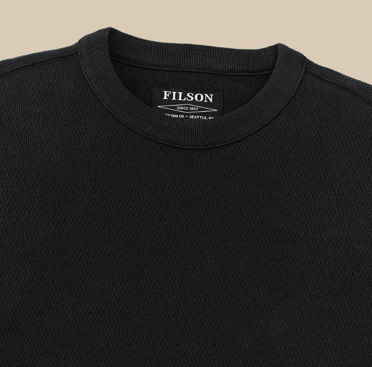 Filson Mens Thermal Crew-Navy