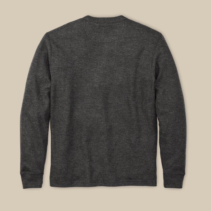 Filson Mens Thermal Crew-Charcoal