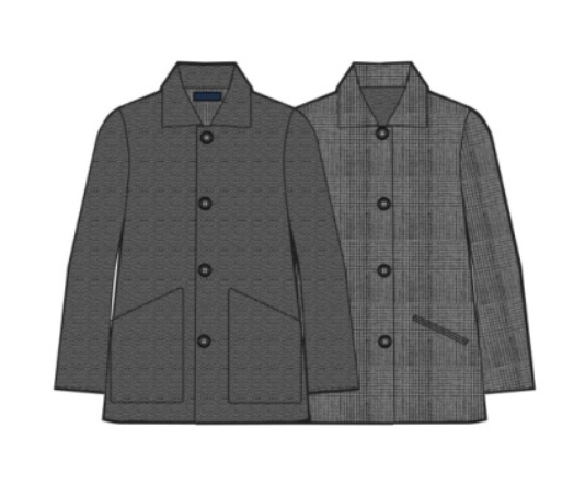 Pendleton Womens Reversible Wool Coat