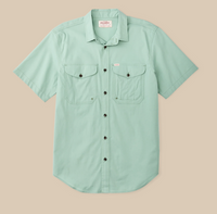 Filson Mens Short Sleeve Twin Lakes Sport Shirt