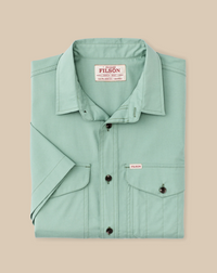 Filson Mens Short Sleeve Twin Lakes Sport Shirt