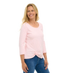 Habitat Womens Cotton Pebble Side Twist Tee