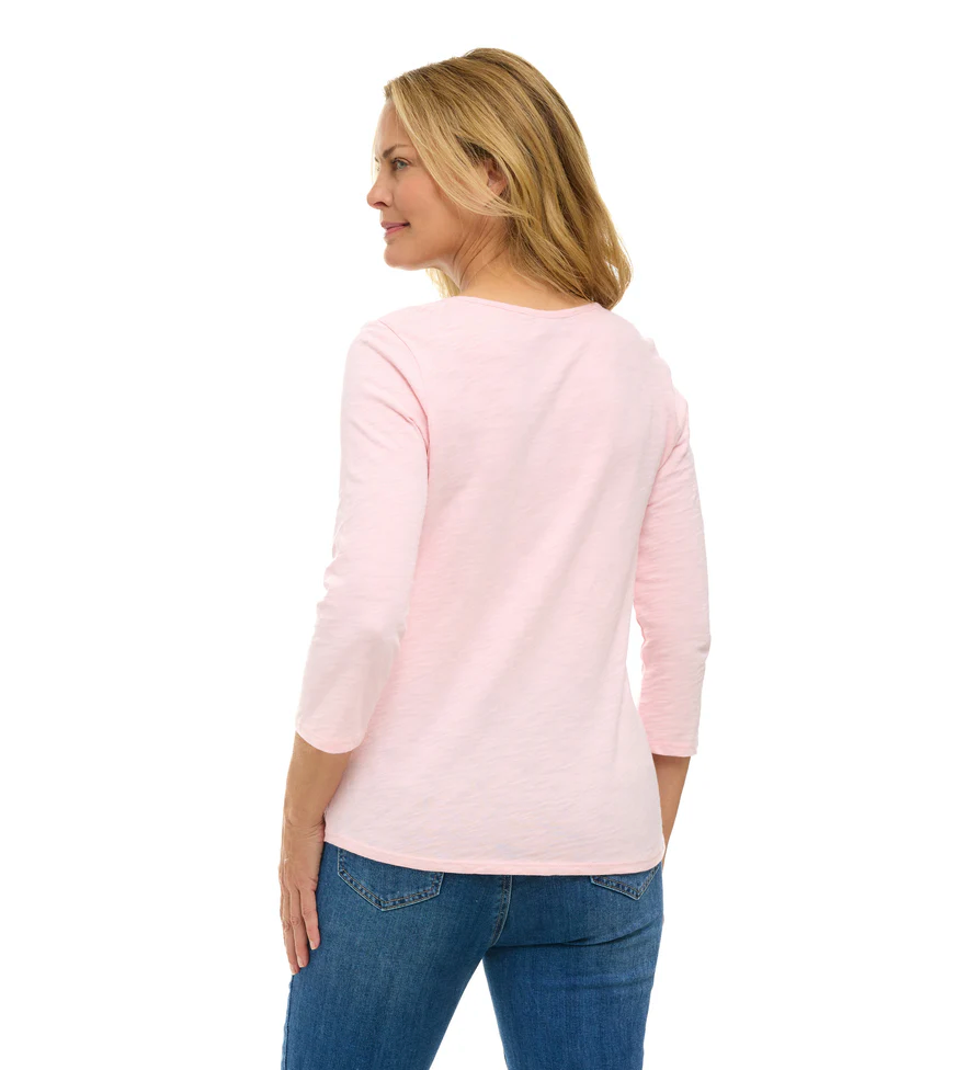 Habitat Womens Cotton Pebble Side Twist Tee