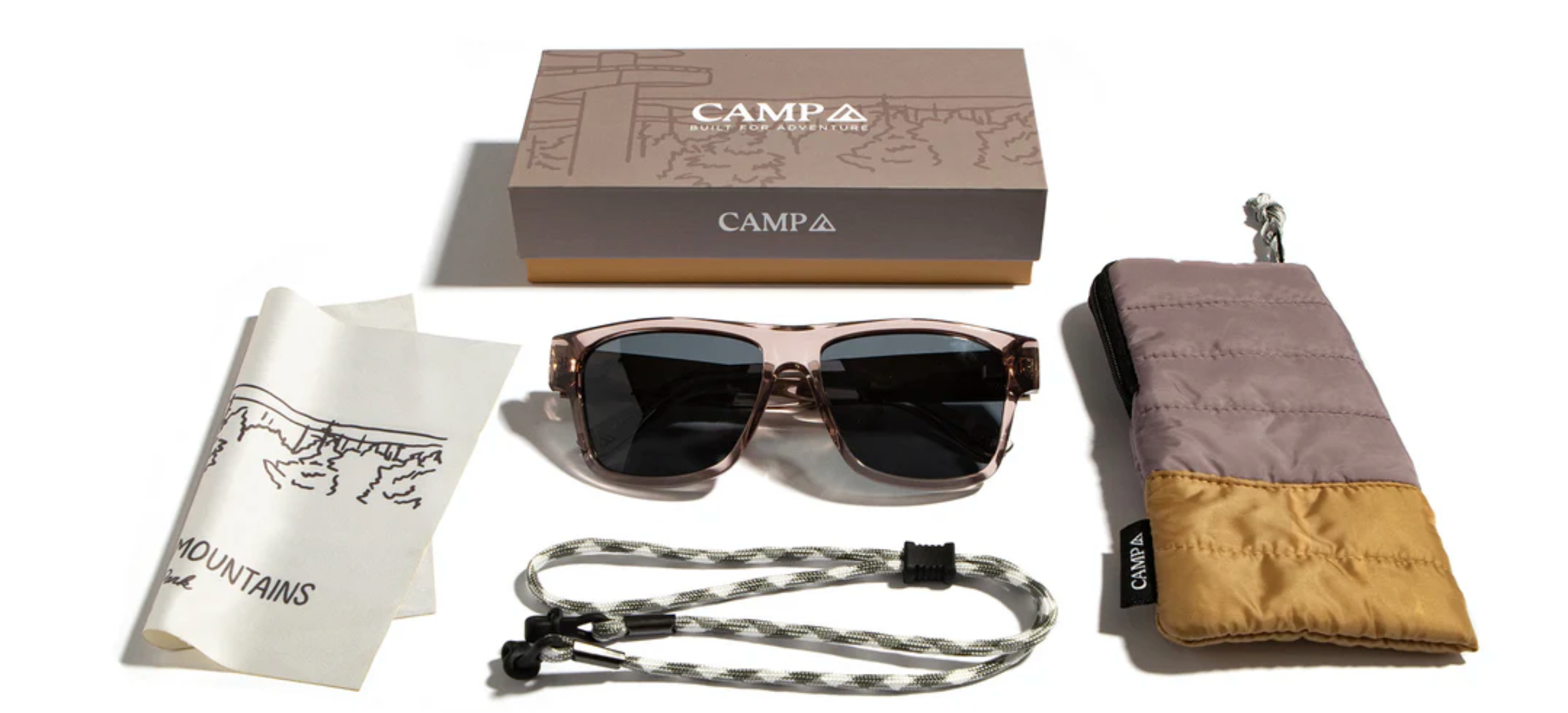 Shwood Handcrafted Camp Cliff Sunglasses - Dusk