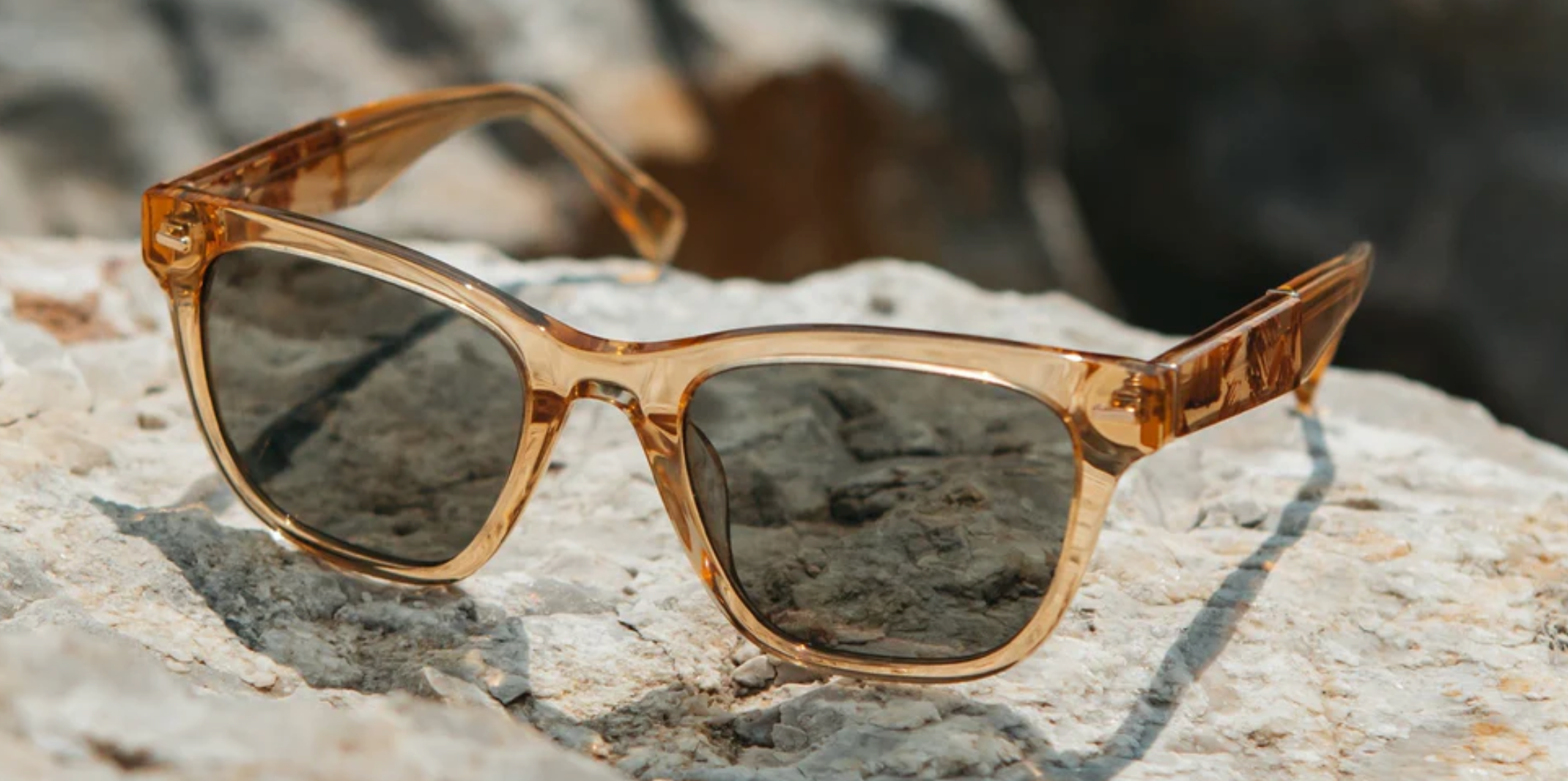 Shwood Handcrafted Ankeny Sunglasses - Butter / Mushroom