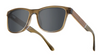 Trail Sunglasses - Moss / Glacier Engraved  / Grey Polarized