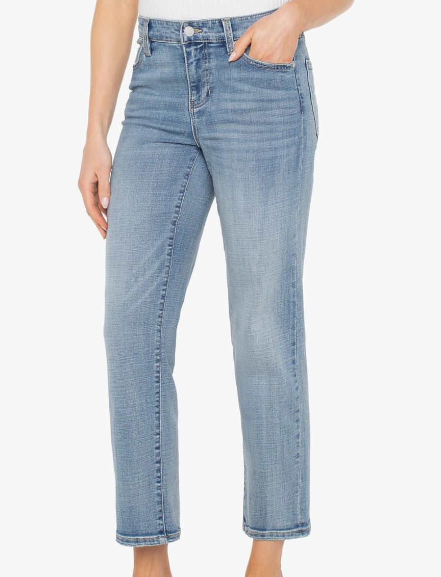 Liverpool Womens Kennedy Crop Straight Jean