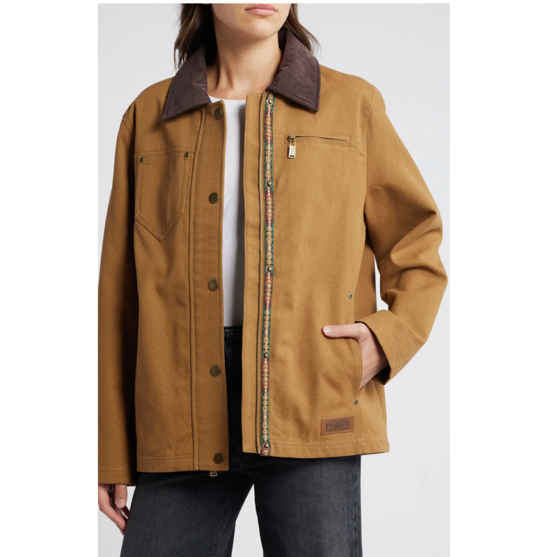 Pendleton Womens Hazel Canvas Swing Jacket