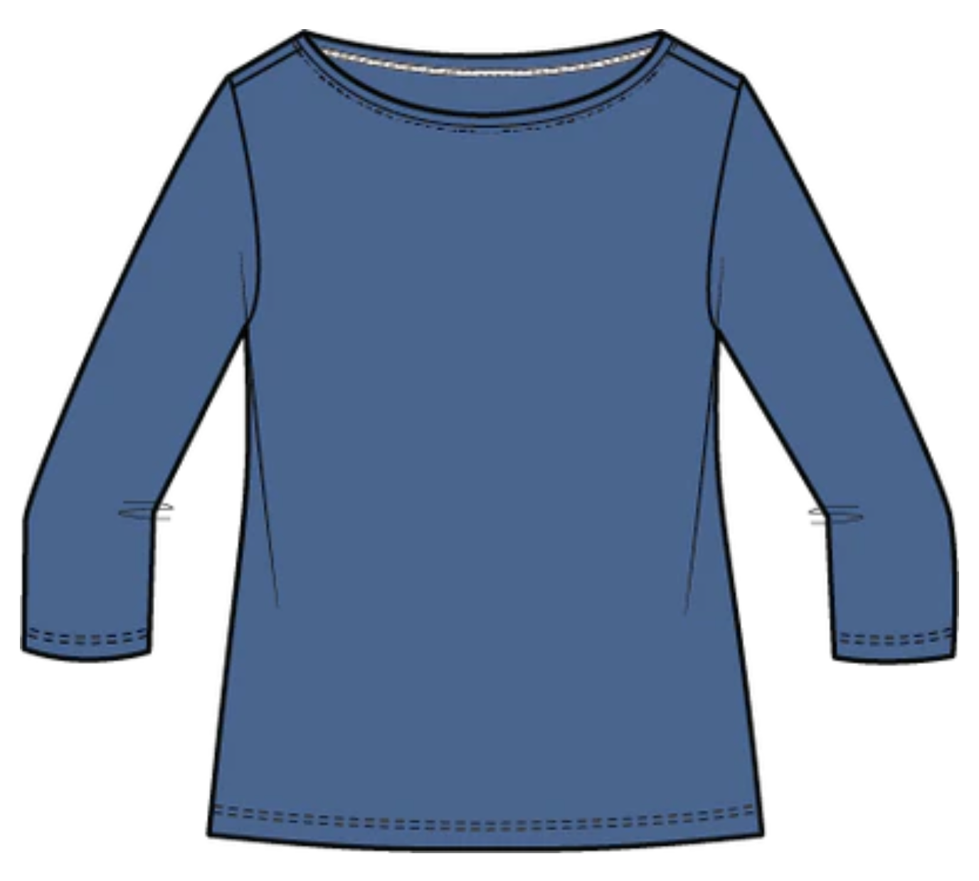 Habitat Womens Cozy Solid Everyday Tee