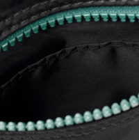 ORI Chelsea Crossbody Recycled Nylon Bag - Black/Teal