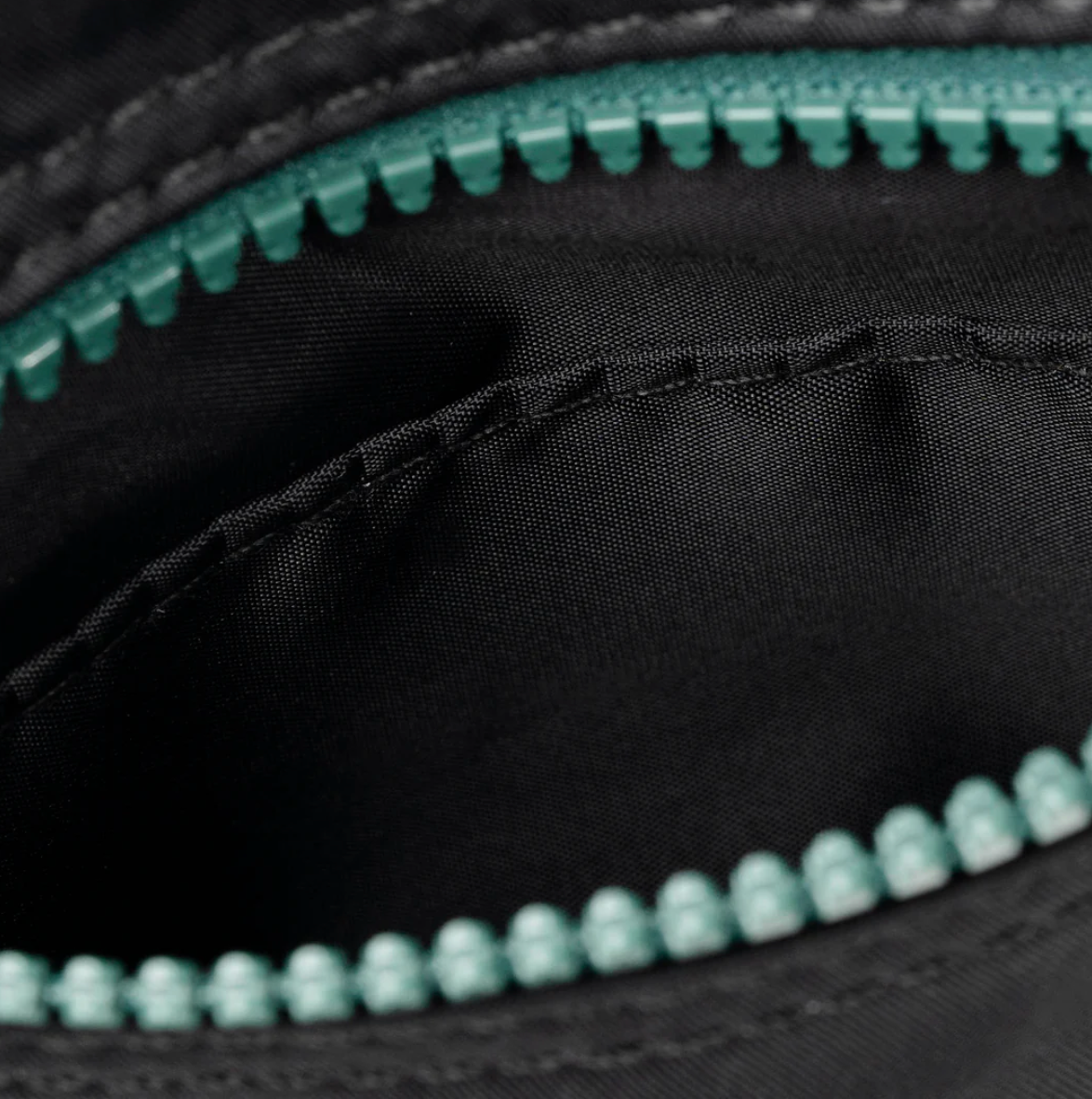 ORI Chelsea Crossbody Recycled Nylon Bag - Black/Teal