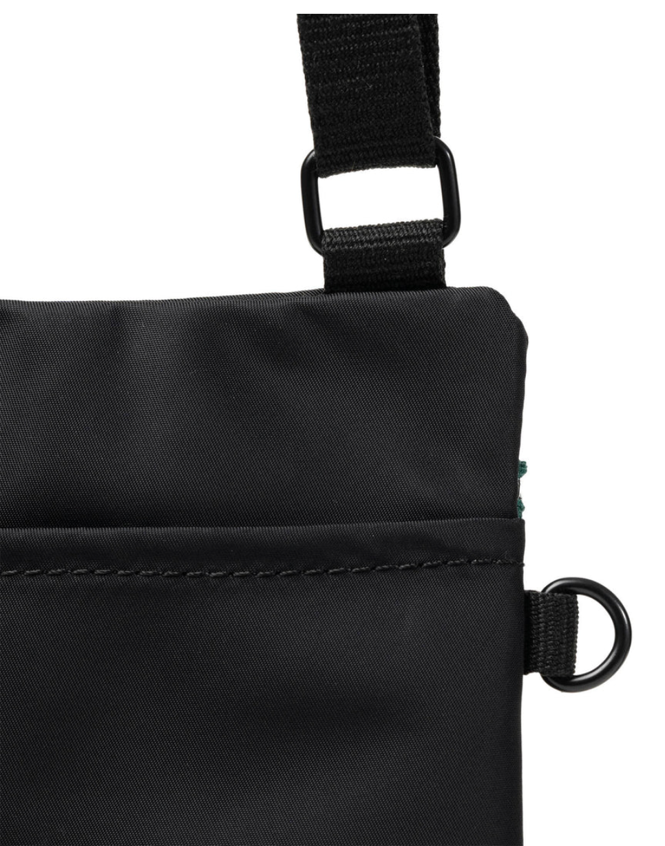 ORI Chelsea Crossbody Recycled Nylon Bag - Black/Teal