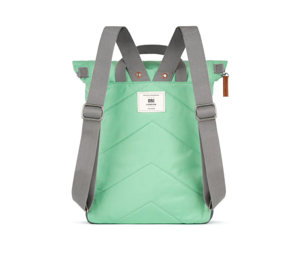 ORI Canfield B Medium Recycled Nylon Bag - Matcha