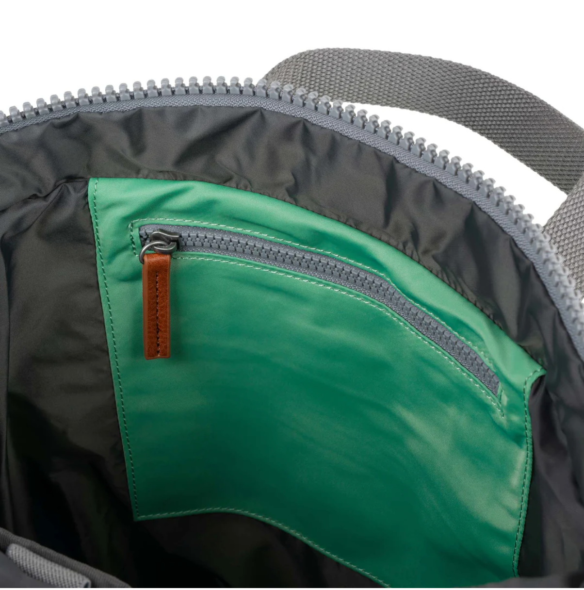 ORI Canfield B Medium Recycled Nylon Bag - Matcha