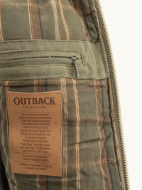 Outback Mens Sawbuck Vest - Sage