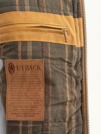 Outback Mens Sawbuck Vest - Field Tan