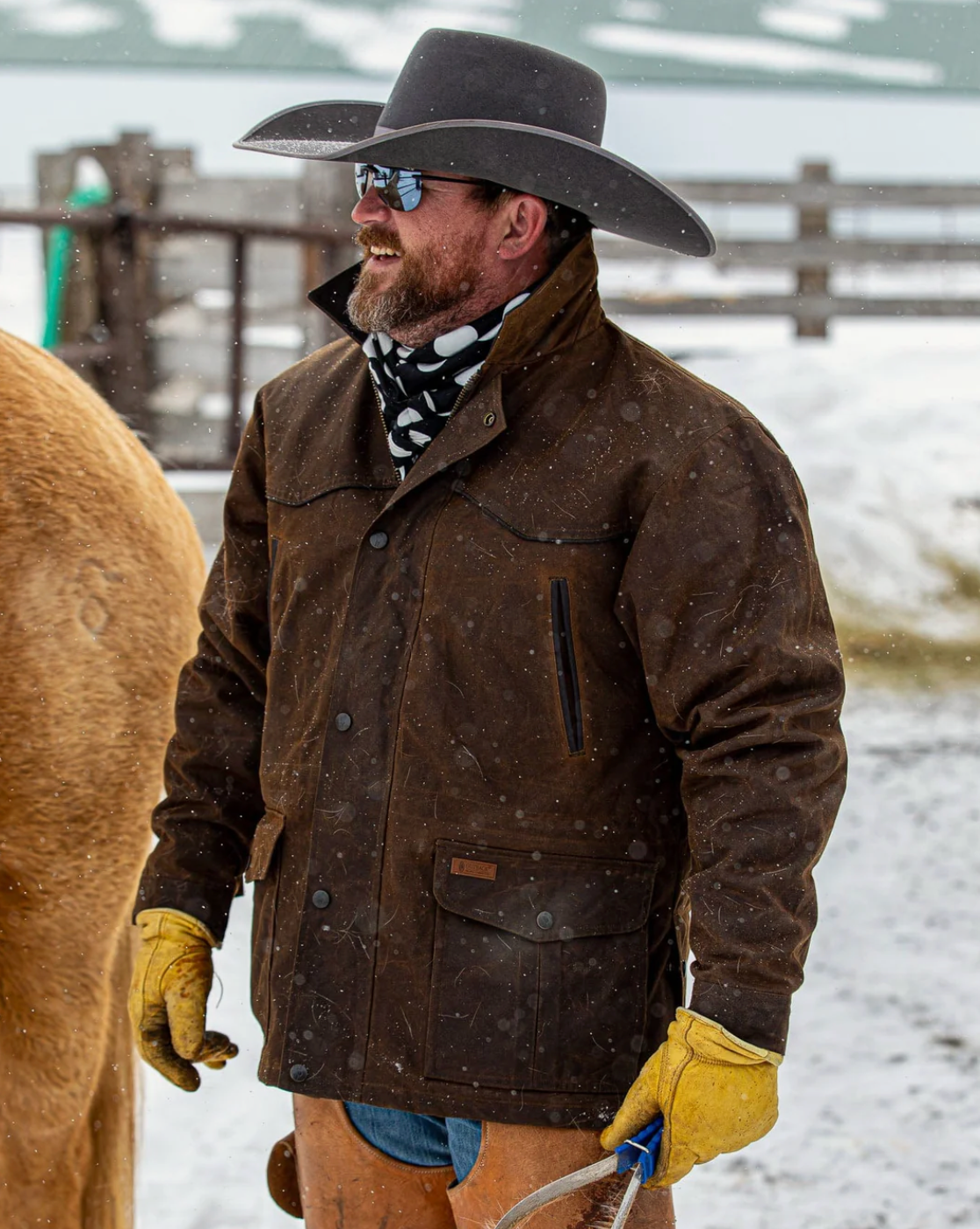 Outback Mens Pathfinder Jacket - Bronze