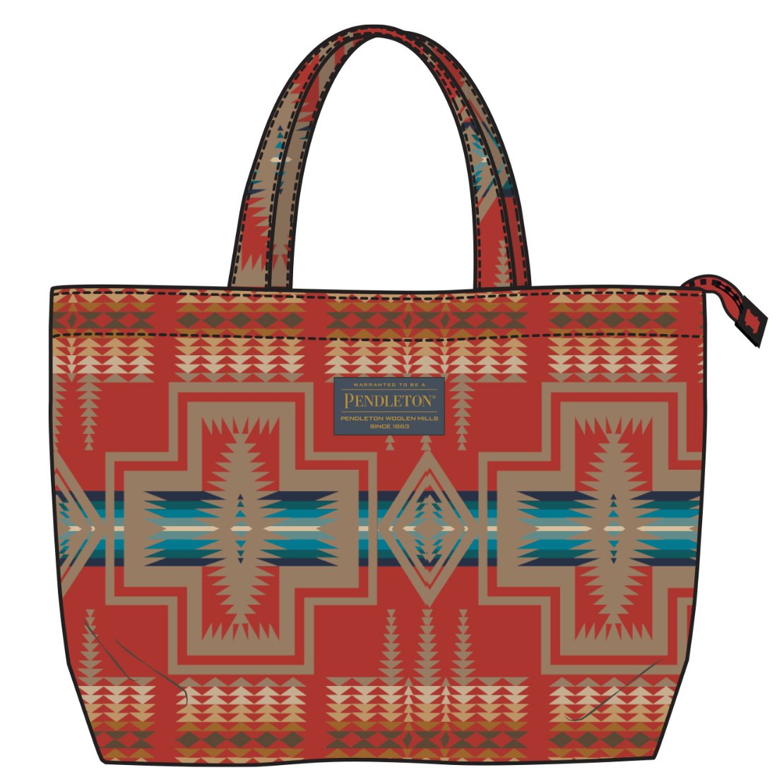 Pendleton City Zip Tote