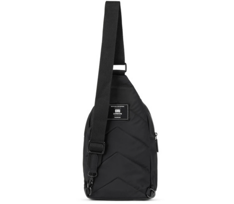 ORI LONDON/USA Willesden B Crossbody Recycled Nylon Bag - All Black