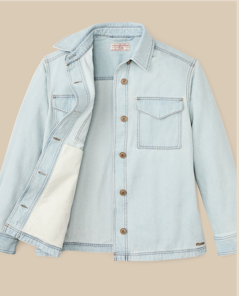 Filson Womens Denim Shirt Jac