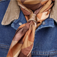 Montana Elk Antler Scarf Slide