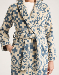 Pendleton Womens Cotton Terry Velour Robe