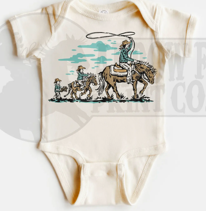 Baby Desert Cowboy Evolution One Piece