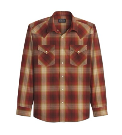Pendleton Mens Frontier Long Sleeve Shirt