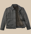 Filson Mens Short Lined Tin Cloth Cruiser Jacket