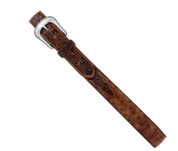 Mens Rustic Ostrich Belt