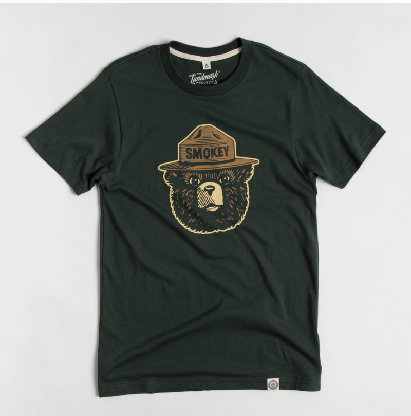Landmark Smokey Bear Logo Tee