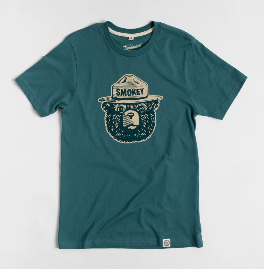Landmark Smokey Bear Logo Tee