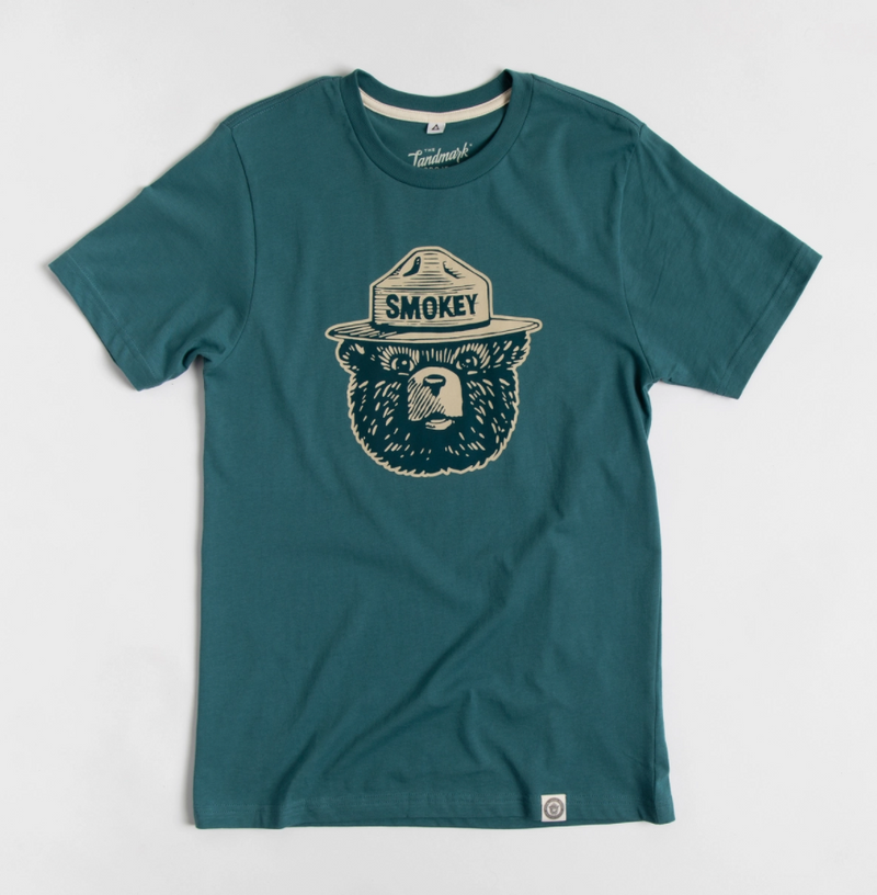 Landmark Smokey Bear Logo Tee