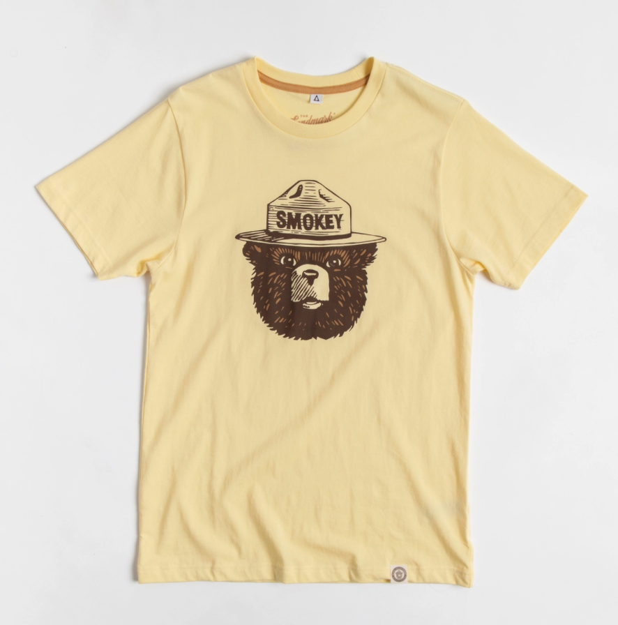 Landmark Smokey Bear Logo Tee