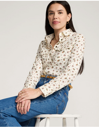 Pendleton Womens Western Floral Gambler Shirt