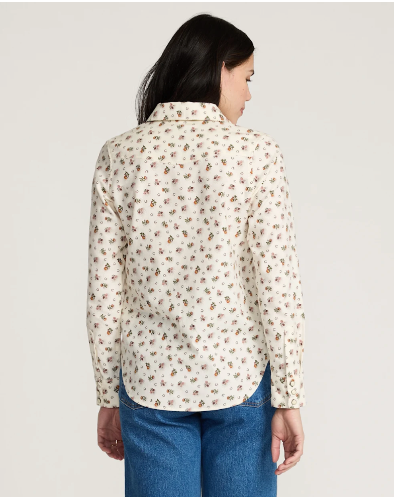 Pendleton Womens Western Floral Gambler Shirt