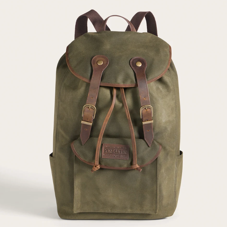 Pendleton Odyssey Waxed Canvas Backpack