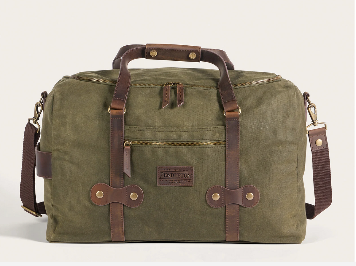 Pendleton Odyssey Waxed Canvas Duffle Bag